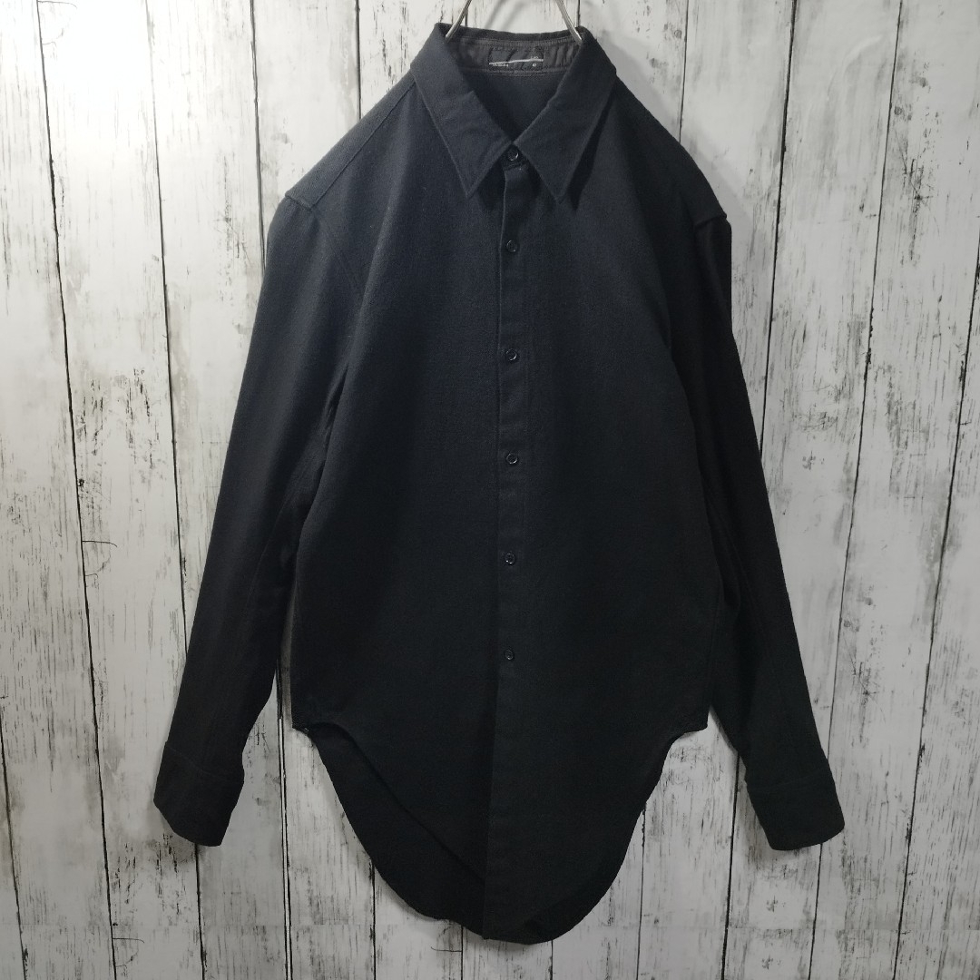 LAD MUSICIAN(ラッドミュージシャン)の【LAD MUSICIAN】Black Flannel Shirt　D216 メンズのトップス(シャツ)の商品写真