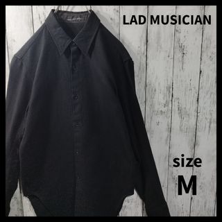 ラッドミュージシャン(LAD MUSICIAN)の【LAD MUSICIAN】Black Flannel Shirt　D216(シャツ)