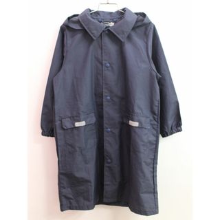 ミキハウス(mikihouse)の【新入荷!】現行▲ミキハウス/mikihouse▲125cm(L) レインコート/カッパ/レインウェア/雨具 濃紺 リュック/ランドセル対応 フード取外し可 フォーマル お受験 お稽古 通塾 見学会 説明会 通学 スクール 冠婚葬祭【中古】子供服 キッズ kids 男の子 女の子 fml 821042(レインコート)