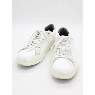 オニツカタイガー(Onitsuka Tiger)の【新入荷】★Onitsuka Tiger/オニツカタイガー★COURT-TFスニーカー/スニーカー/シューズ/靴  ホワイト/白 メンズ 27【中古】春夏秋冬 621042(スニーカー)