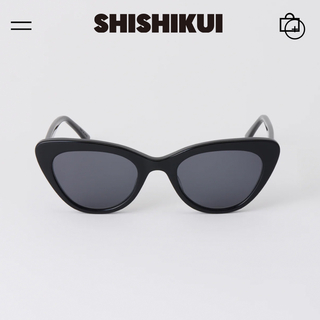 【THE SHISHIKUI】サングラス FOX BLACK