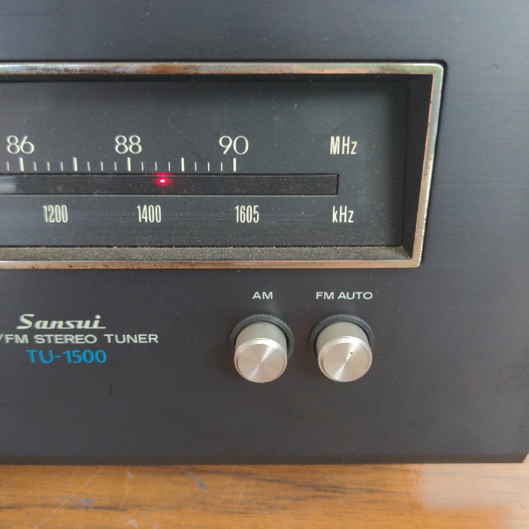 SANSUI サンスイ AM/FMステレオチューナー TU-1500の通販 by ち SANSUI サンスイ AM/FMステレオチューナー TU-1500の通販 by ち
