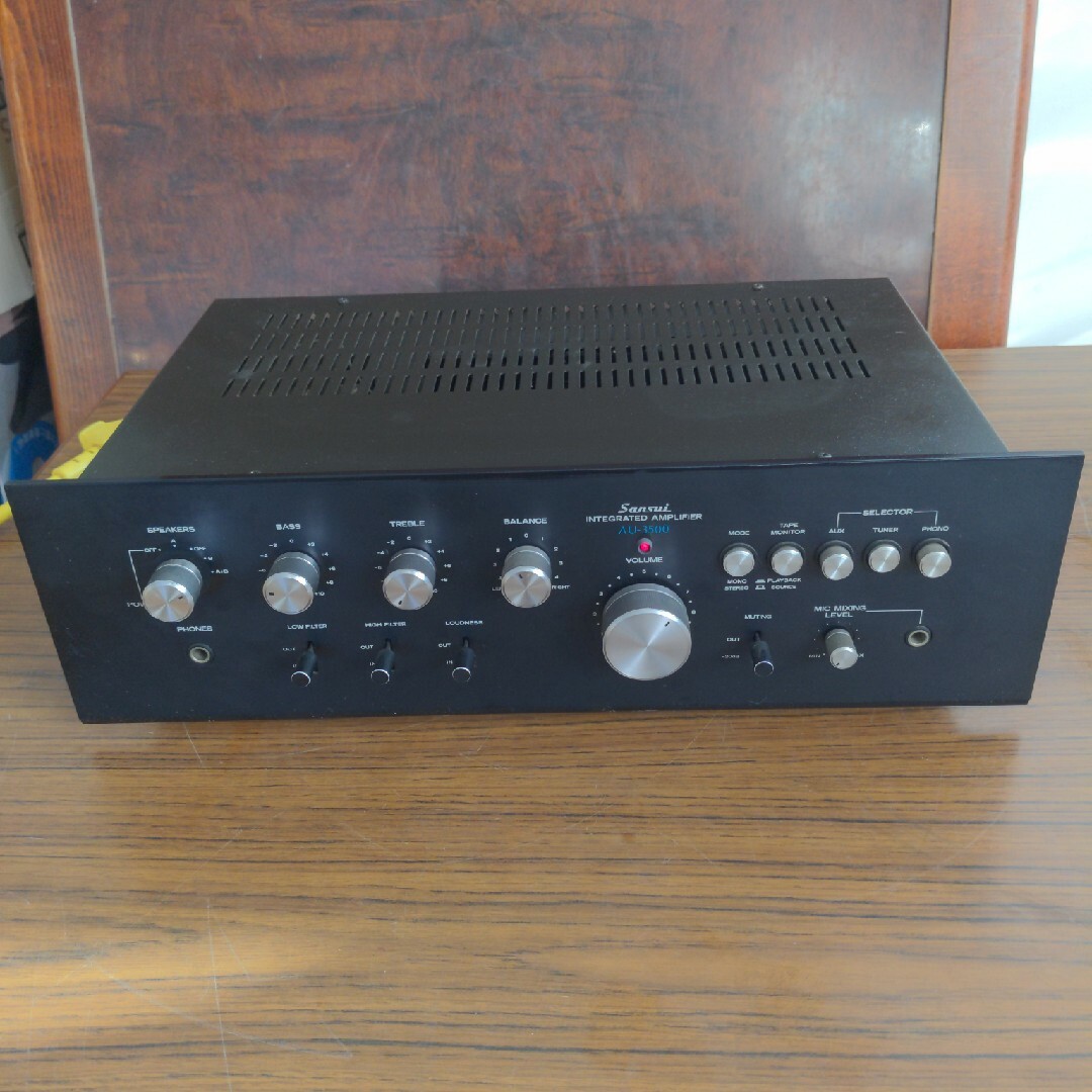 SANSUI サンスイ プリメインアンプ AU-3500/アンプ オーディオ スマホ/家電/カメラのオーディオ機器(アンプ)の商品写真