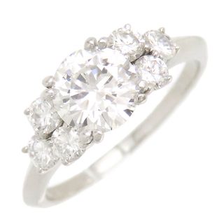 ブシュロン(BOUCHERON)のブシュロン ダイヤモンド リング #13 ホールマーク(Pt950) レディース Boucheron [美品] 【中古】 【ジュエリー】(リング(指輪))