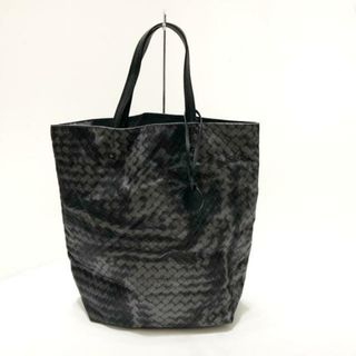 ボッテガヴェネタ(Bottega Veneta)のボッテガヴェネタ トートバッグ グレー×黒(トートバッグ)