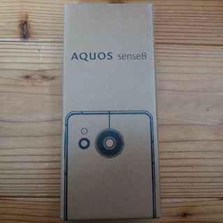 シャープ(SHARP)の未開封新品「AQUOS sense8 SH-M26 ペールグリーン」(スマートフォン本体)