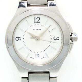 コーチ(COACH)のコーチ 腕時計 - 0155 レディース シルバー(腕時計)
