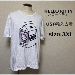 ハローキティ(ハローキティ)のHELLO KITTY ハローキティ Tシャツ 3XL(Tシャツ/カットソー(半袖/袖なし))
