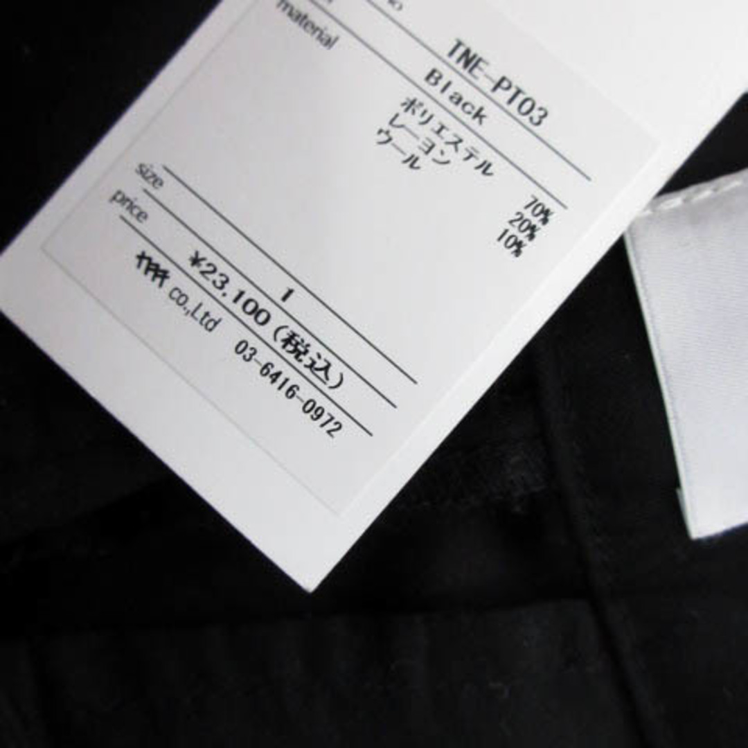 .efiLevol(エフィレボル)のエフィレボル TNE-PT03 タックパンツ テーパードパンツ 黒 1  メンズのパンツ(スラックス)の商品写真