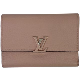 ルイヴィトン(LOUIS VUITTON)のルイ・ヴィトン ポルトフォイユ カプシーヌ コンパクト レディース 【中古】(財布)