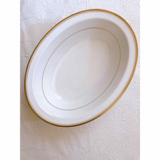 ノリタケ(Noritake)の未使用　ノリタケ　ディナープレート　ホワイト・ゴールド(食器)