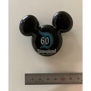 ディズニー(Disney)のカリフォルニアディズニーランド60周年限定クリップマグネット・磁石・アメリカ(その他)