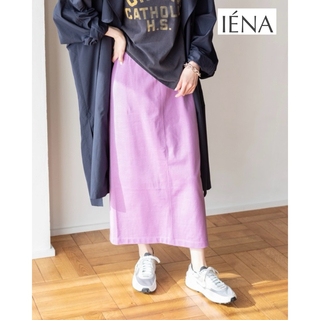 IENA 人気完売 新品 IENA C/Vis チェックトラペーズスカート40ロングスカート