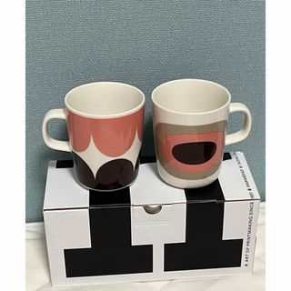 マリメッコ(marimekko)のHarka & Melooni マグカップセット マリメッコ ウニッコ(食器)