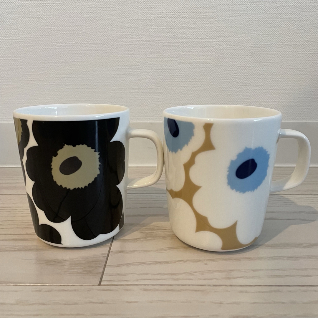 marimekko(マリメッコ)のマリメッコ　ウニッコ　マグカップ　2個セット キッズ/ベビー/マタニティの授乳/お食事用品(マグカップ)の商品写真