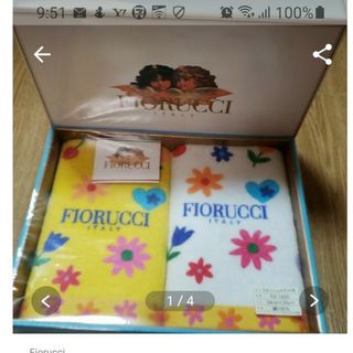 フィオルッチ(Fiorucci)のフィオルッチウォッシュタオル2枚セット(タオル/バス用品)