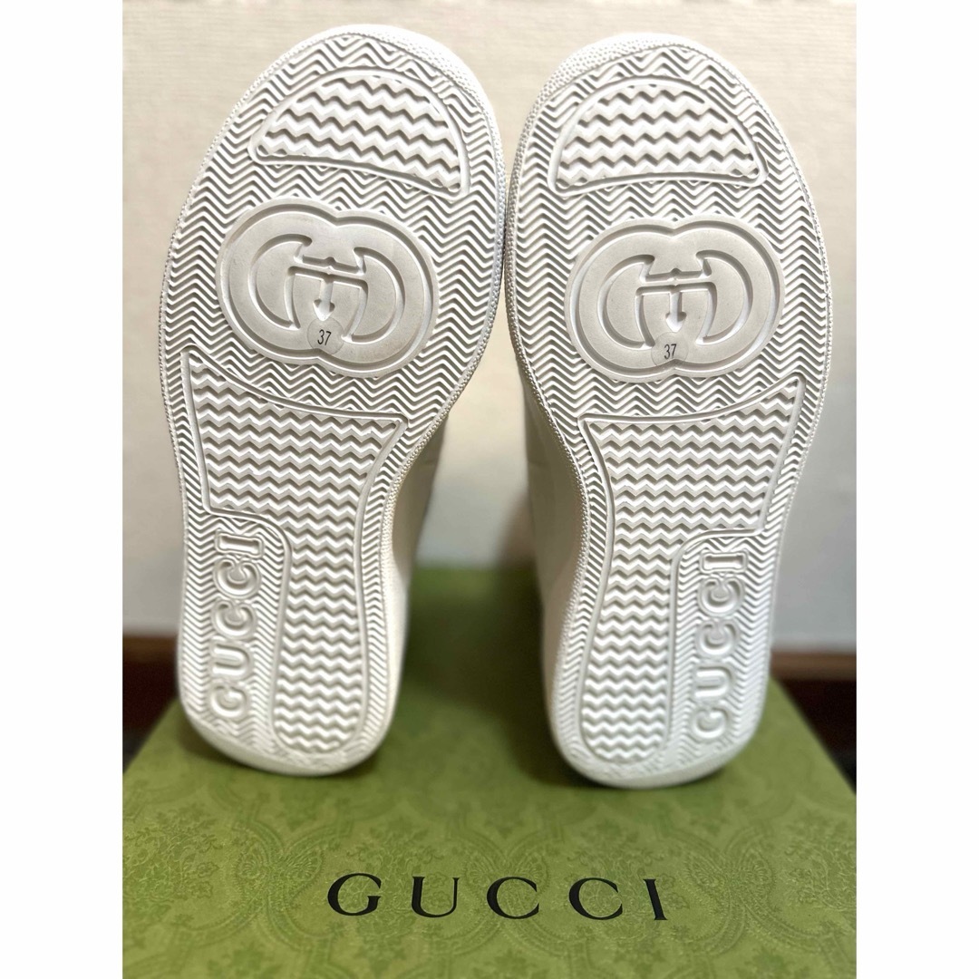Gucci(グッチ)の GUCCI グッチ GGジャージブーツ レディースの靴/シューズ(ブーツ)の商品写真