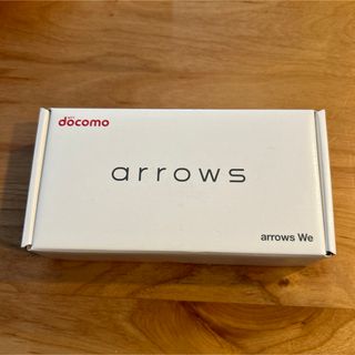 アローズ(arrows)のFUJITSU arrows We F-51B ホワイト(スマートフォン本体)