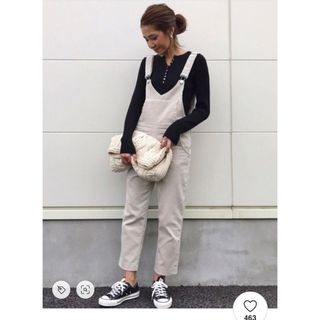 ザラ(ZARA)のzara コーデュロイ　オーバーオール(サロペット/オーバーオール)