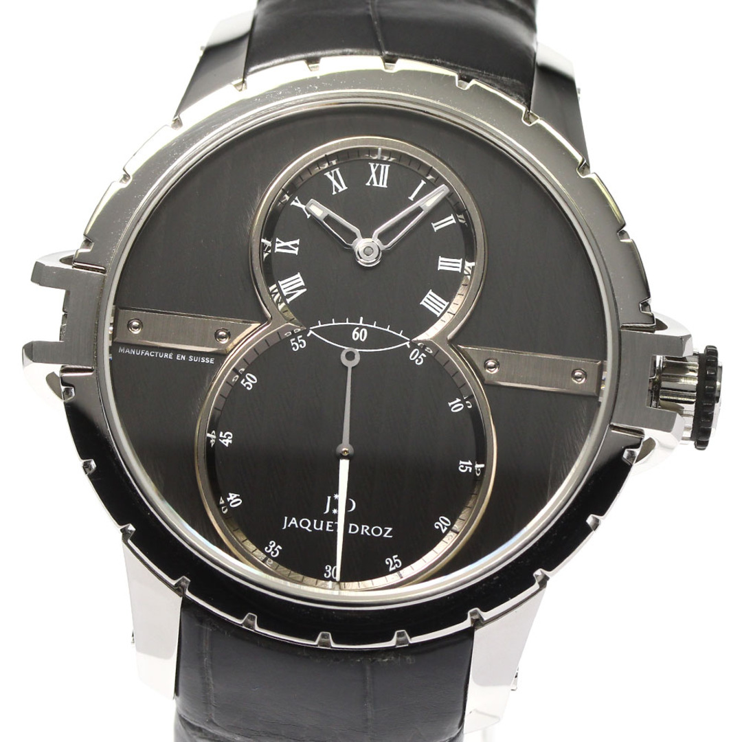 ジャケドロー JAQUET DROZ J029020-43 グランセコンド SW 自動巻き メンズ 良品 箱・保証書付き_798263約41mmベルトサイズ