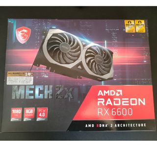 MSI COMPUTER Radeon RX 6600 MECH 2X 8G グ(PCパーツ)