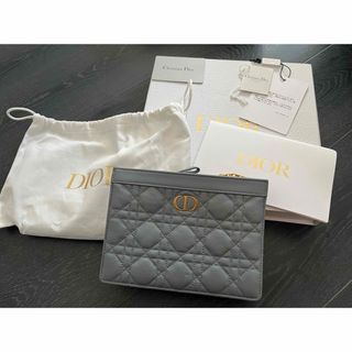 Christian Dior - 美品 ディオール ツイード×レザー ヘリンボーン柄 ...