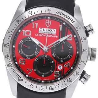 チュードル(Tudor)のチュードル TUDOR 42000D ファストライダー ドゥカティ クロノグラフ 自動巻き メンズ 箱・保証書付き_797598(腕時計(アナログ))