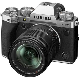 新品・未開封 X-T5 XF18-55mmレンズキット シルバー (ミラーレス一眼)