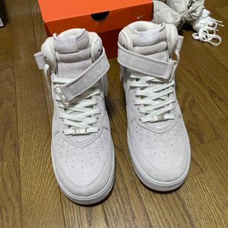 ナイキ(NIKE)のエアフォース1 ミッド air force1 mid ピンク スウェード(スニーカー)