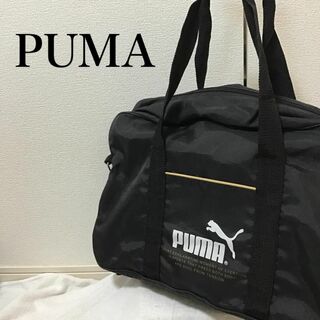 プーマ(PUMA)の美品✨PUMAプーマショルダーバッグハンドバッグブラック黒(ショルダーバッグ)