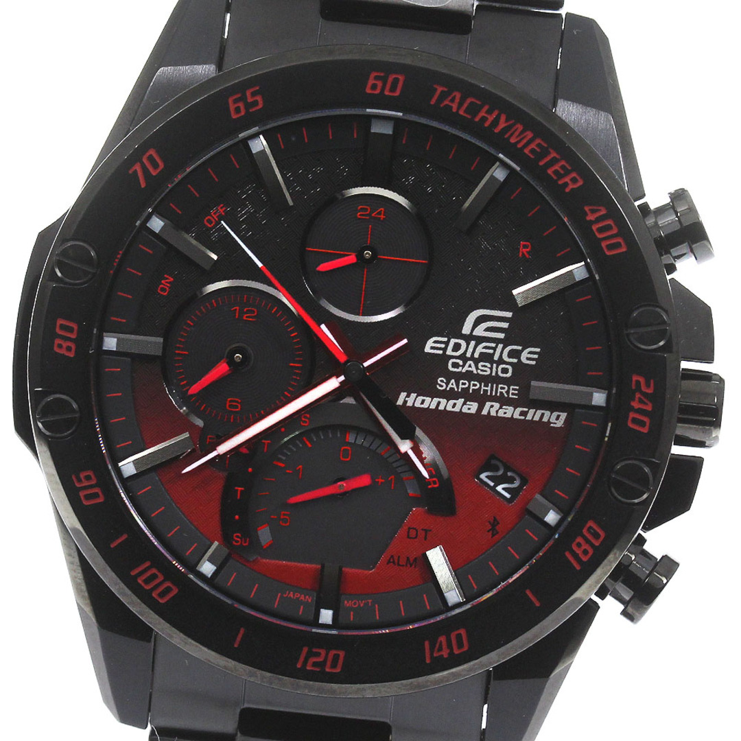 カシオ CASIO EQB-1000HRS-1AJR エディフィス Honda Racing Limited Edition 2019 ソーラー メンズ 未使用品 箱・保証書付き_784383未使用品針