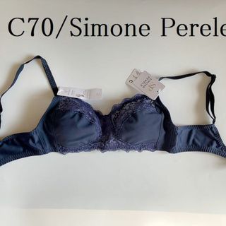 シモーヌペレール(Simone Perele)のC70☆Simone Perele　シモーヌ ペレール　フランスノンワイヤーブラ(ブラ)