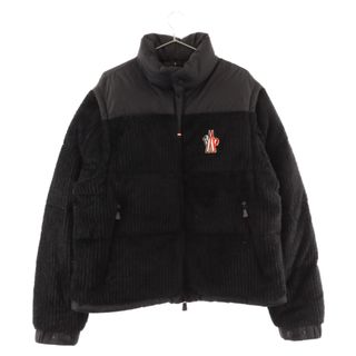 モンクレール(MONCLER)のMONCLER モンクレール GRENOBLE I20971A00029 グルーノーブル フリース パフダウンジャケット アウター ブラック(ダウンジャケット)