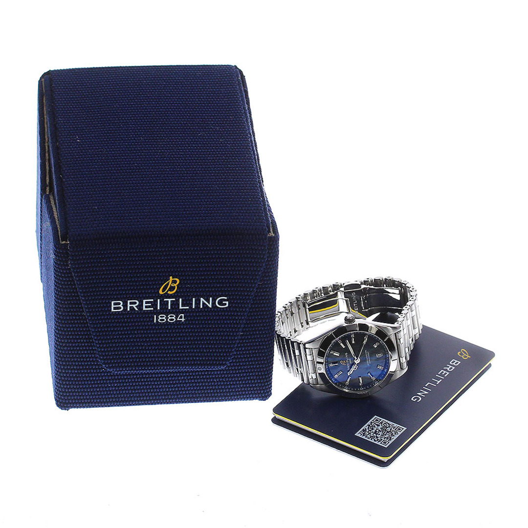 BREITLING(ブライトリング)のブライトリング BREITLING A77310 クロノマット32 クォーツ レディース 良品 内箱・保証書付き_797165 レディースのファッション小物(腕時計)の商品写真