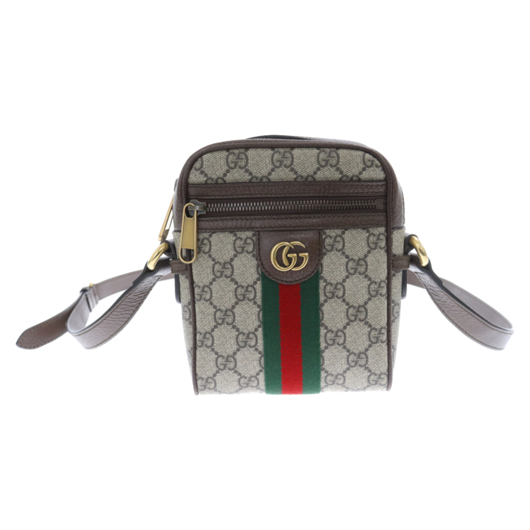 Gucci(グッチ)のGUCCI グッチ オフディア シェリーライン GGスプリーム ショルダーバッグ ブラウン 598127 メンズのバッグ(ショルダーバッグ)の商品写真