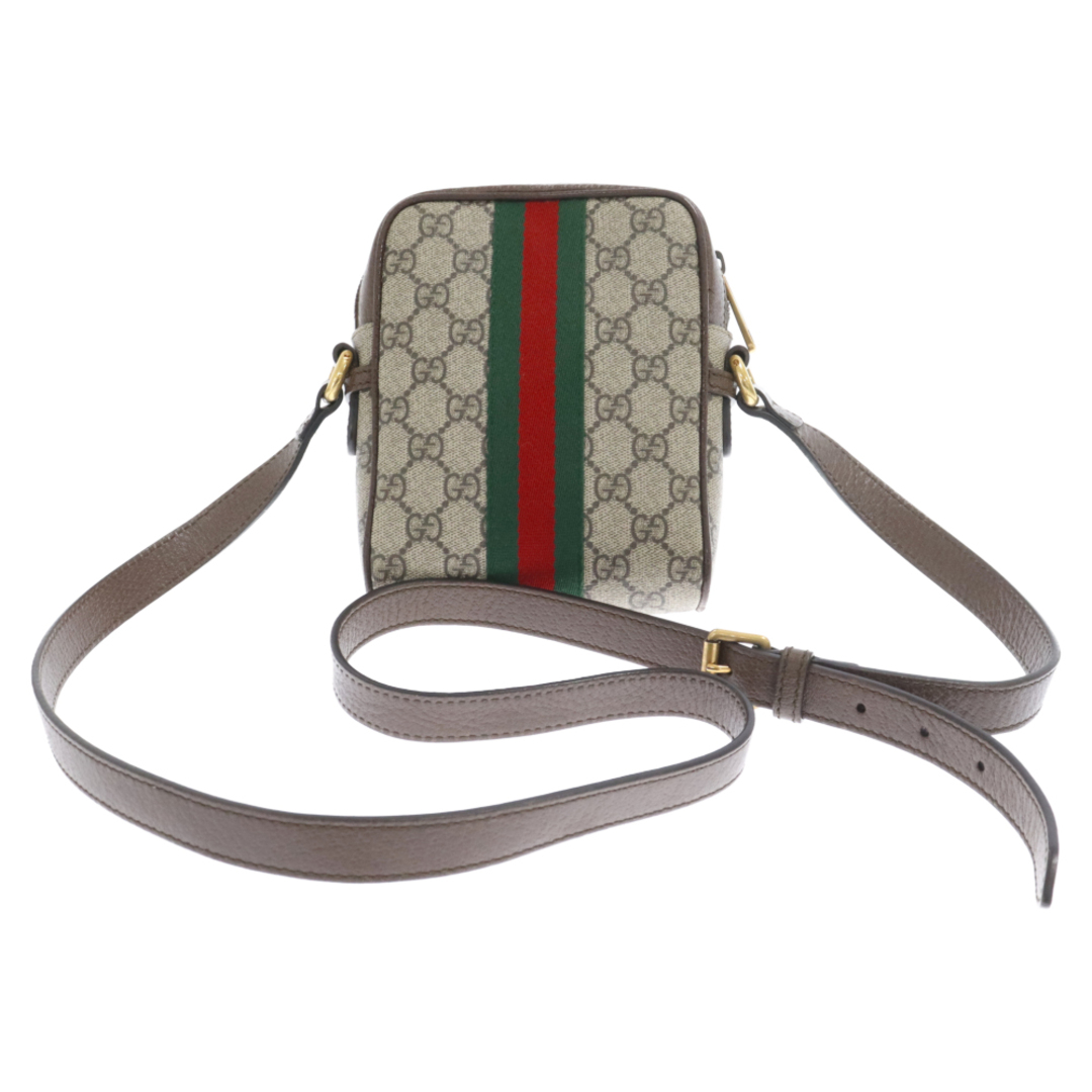 Gucci(グッチ)のGUCCI グッチ オフディア シェリーライン GGスプリーム ショルダーバッグ ブラウン 598127 メンズのバッグ(ショルダーバッグ)の商品写真