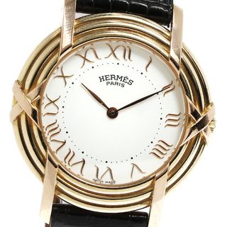 エルメス(Hermes)のエルメス HERMES ルバン K18YG クォーツ メンズ _795622(腕時計(アナログ))