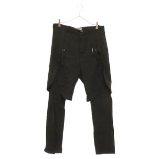 ダミールドーマ(DAMIR DOMA)のDAMIR DOMA ダミールドマ レイヤードデザイン スリムクロップド パンツ ブラック(その他)