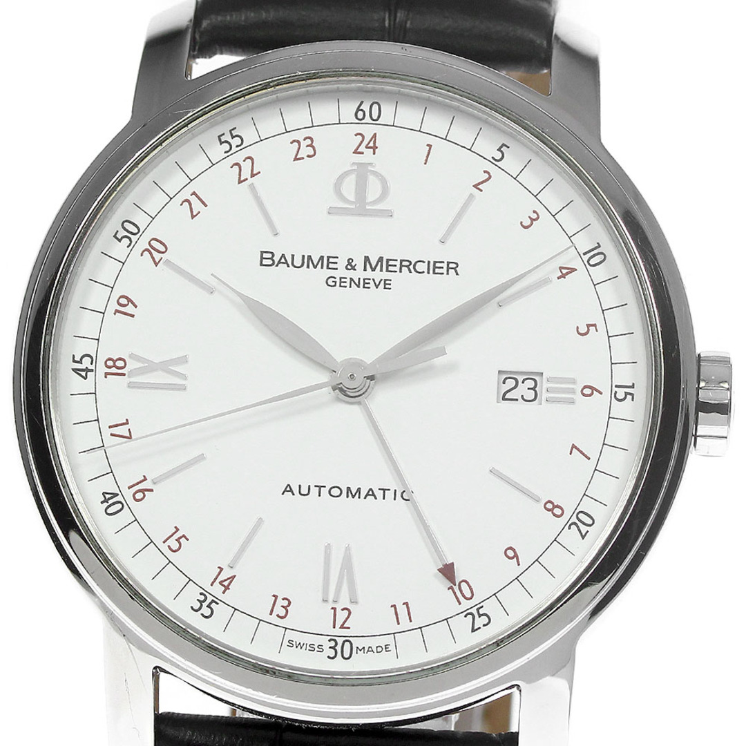 BAUME&MERCIER(ボームエメルシエ)のボーム＆メルシェ Baume & Mercier 65494 クラシマ エグゼクティブ GMT 自動巻き メンズ _797485 メンズの時計(腕時計(アナログ))の商品写真