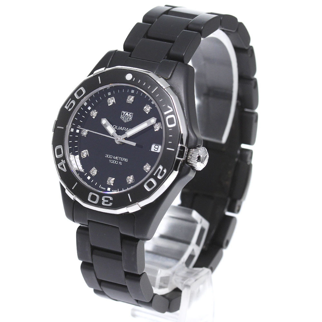 TAG Heuer(タグホイヤー)のタグホイヤー TAG HEUER WAY1397 アクアレーサー 11Pダイヤ クォーツ レディース 美品 _798776 レディースのファッション小物(腕時計)の商品写真