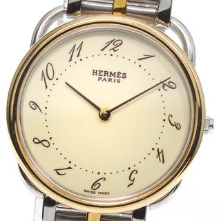 エルメス(Hermes)のエルメス HERMES AR4.520 アルソー クォーツ メンズ _797700(腕時計(アナログ))