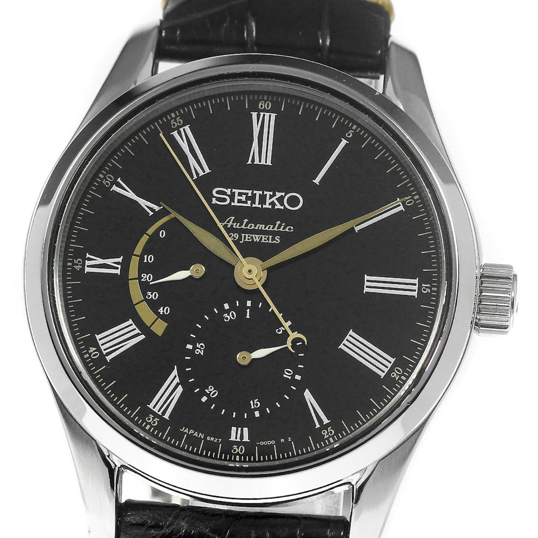 セイコー SEIKO SARW013/6R27-00G0 プレサージュ パワーリザーブ 自動巻き メンズ _797509なしケースサイズ