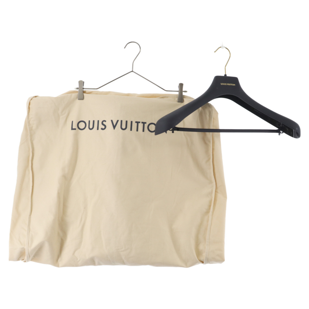 LOUIS VUITTON(ルイヴィトン)のLOUIS VUITTON ルイヴィトン 23SS 1AB989 ミックスキャンバスレザーボンバー バイカラージップアップジャケット マスタード/グレー RM231 XS0 HOL76E メンズのジャケット/アウター(フライトジャケット)の商品写真