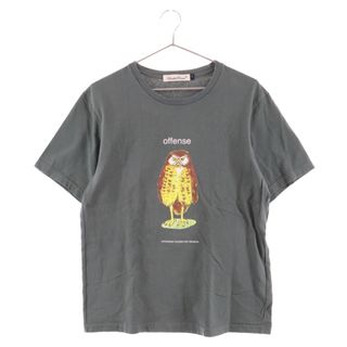 アンダーカバー(UNDERCOVER)のUNDERCOVER アンダーカバー offense グラフィックプリント半袖Tシャツ グリーン カットソー(Tシャツ/カットソー(半袖/袖なし))