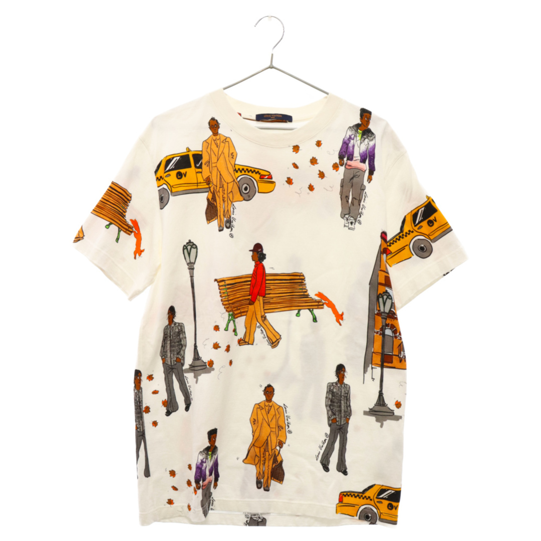 LOUIS VUITTON ルイヴィトン 19AW ニューウォーカーズ 半袖Tシャツ アイボリー RM192 NPG HHY91W