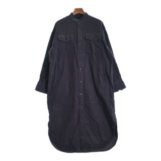 ジャーナルスタンダード(JOURNAL STANDARD)のJOURNAL STANDARD シャツワンピース S 紺 【古着】【中古】(その他)