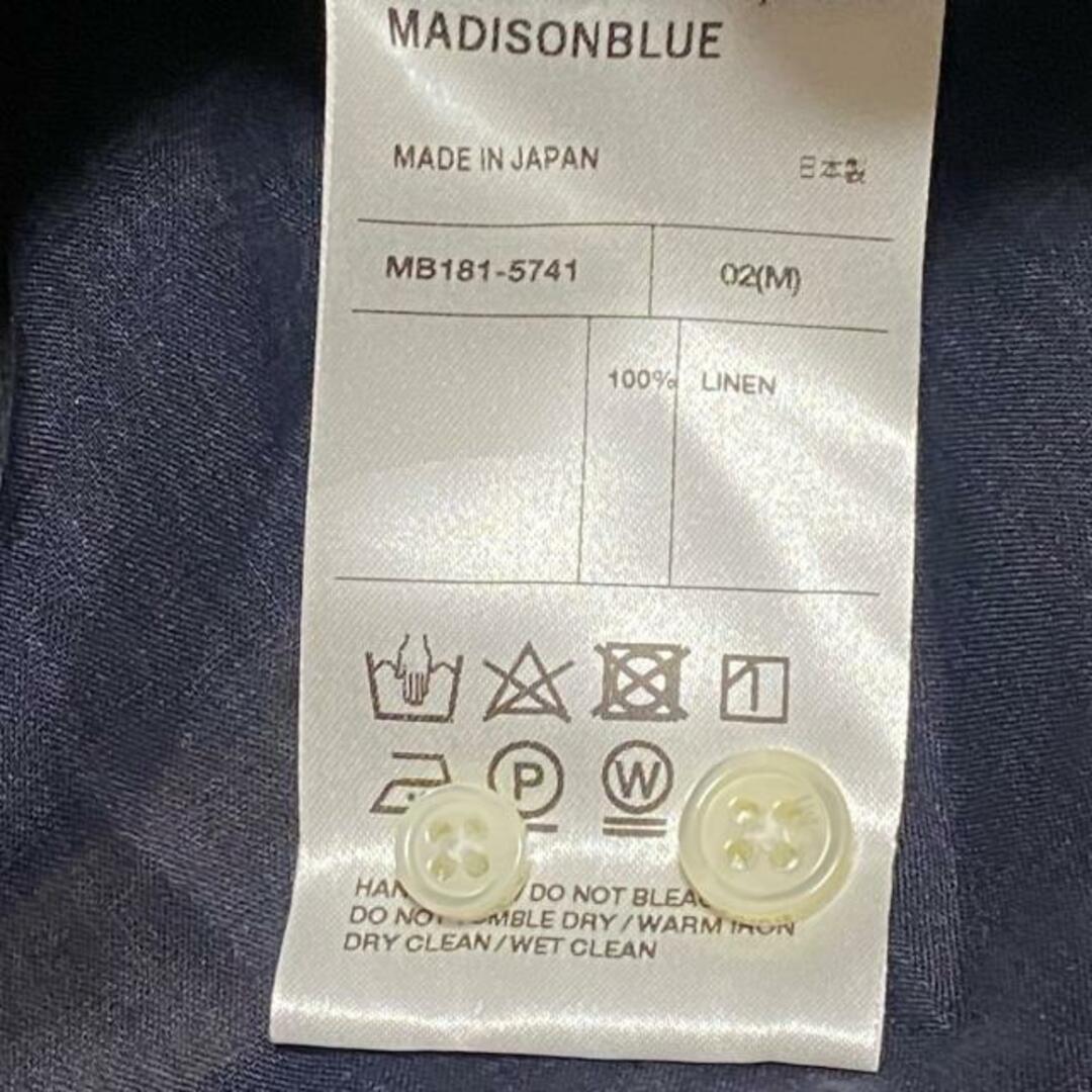 MADISONBLUE(マディソンブルー)のマディソンブルー 長袖シャツブラウス 2 M レディースのトップス(シャツ/ブラウス(長袖/七分))の商品写真