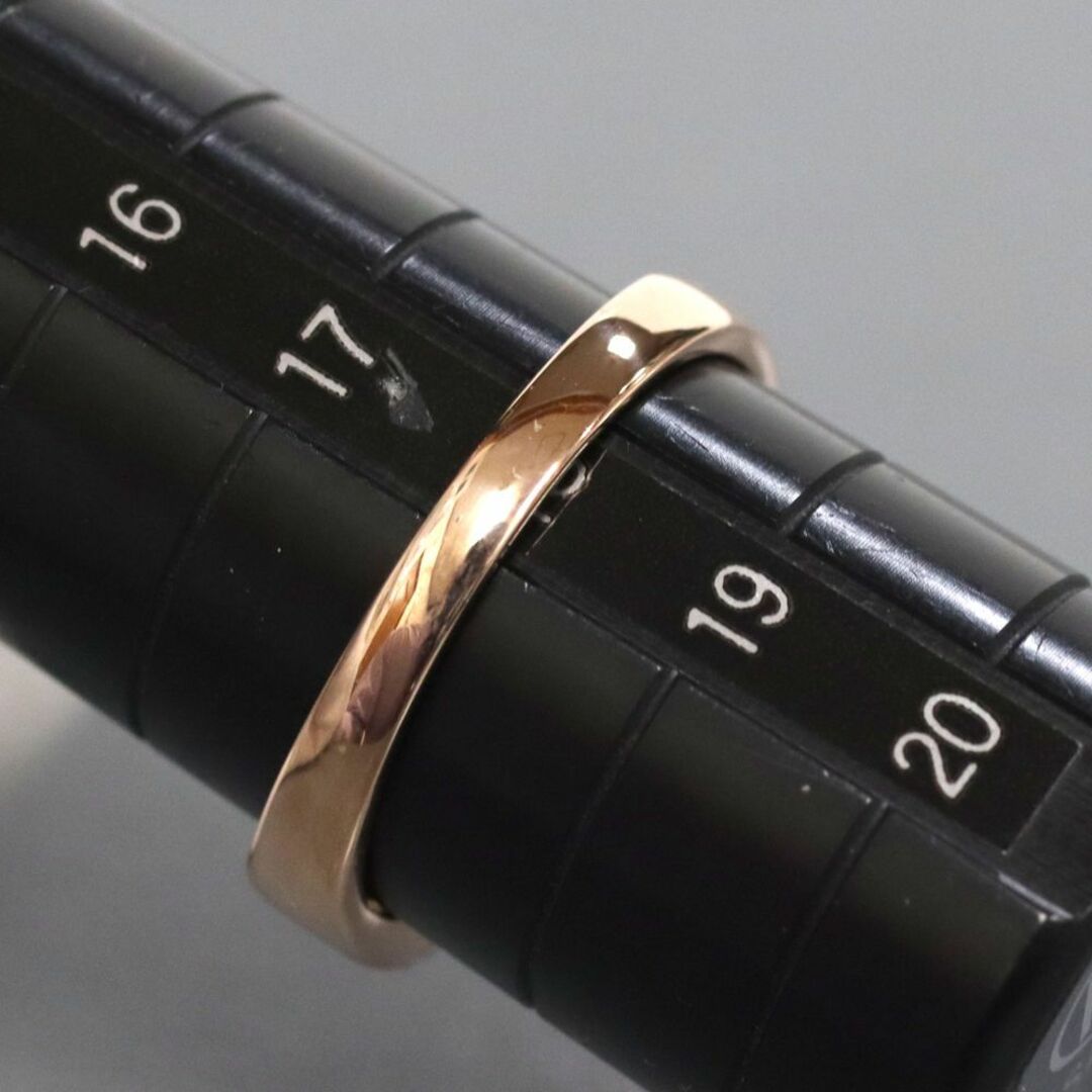 K18PGダイヤモンドリング D0.70 3.7g #18 レディースのアクセサリー(リング(指輪))の商品写真