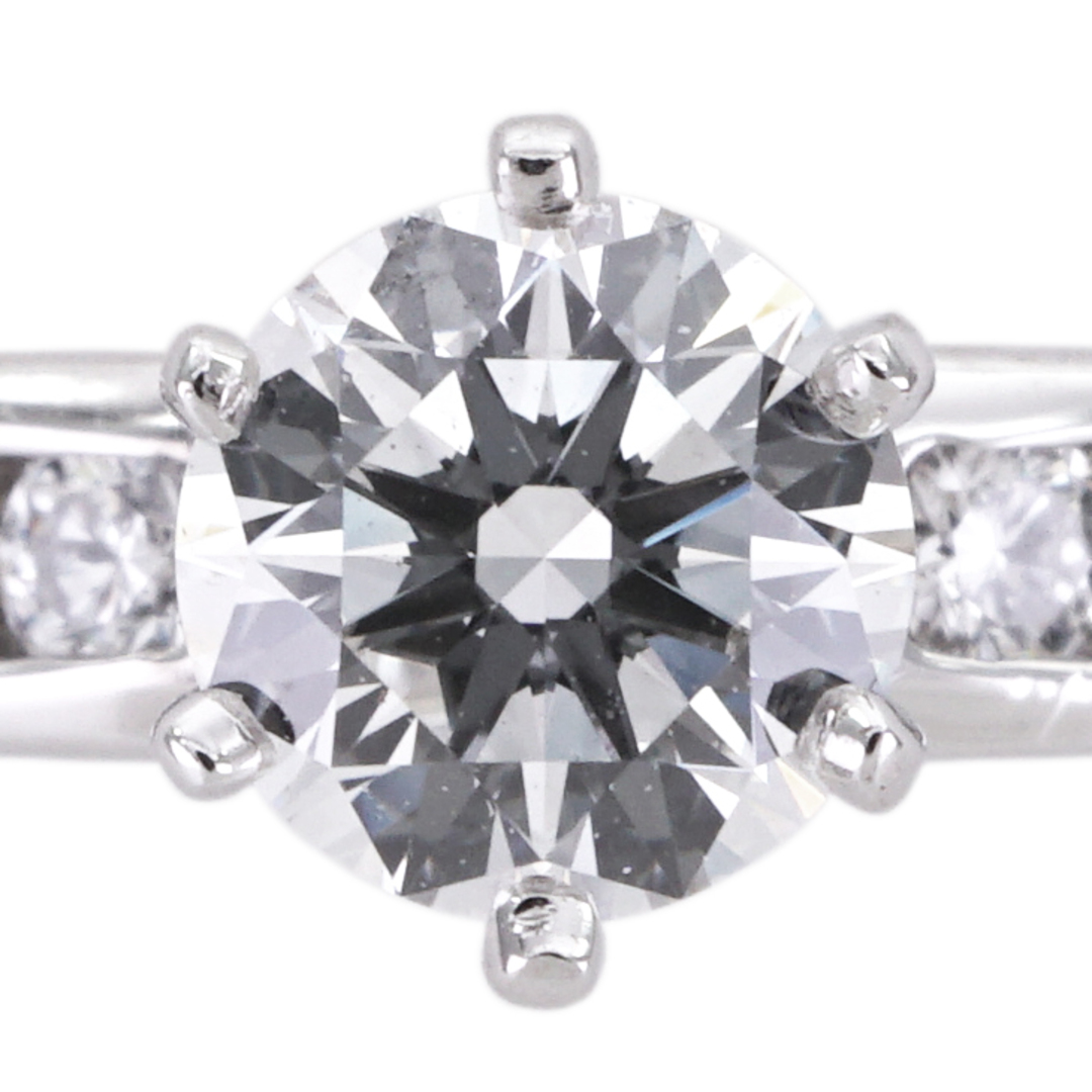 Tiffany & Co.(ティファニー)のティファニー エンゲージメント リング チャネル セット ダイヤモンド バンド プラチナ ティファニーセッティング リング 指輪 レディースのアクセサリー(リング(指輪))の商品写真