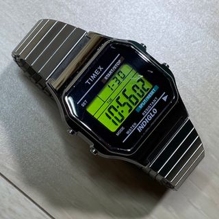 TIMEX - TIMEX INDIGLO SILVER 腕時計